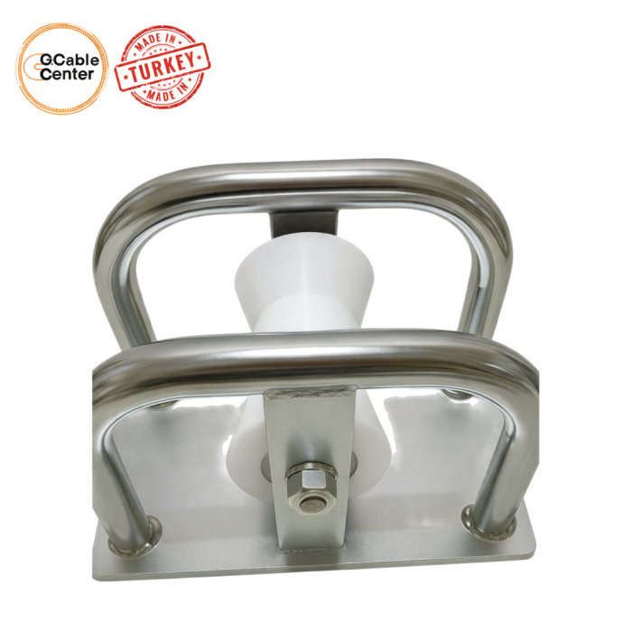 ⁦بكرة كابلات نوع مستقيم (بقواعد من الصفائح المعدنية)⁩ - الصورة ⁦3⁩