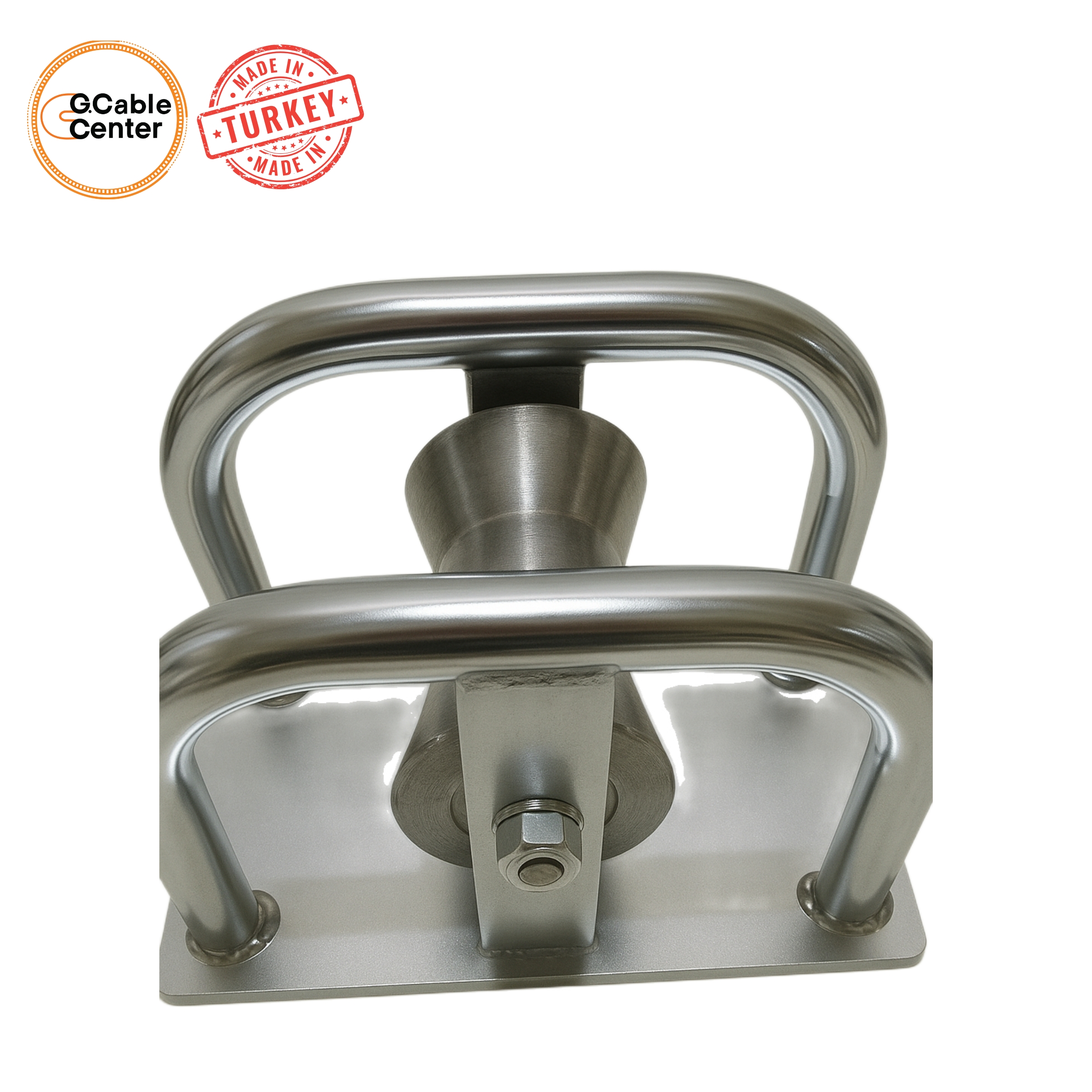 Duz Sac Ayakli Metal DÜZ TİP KABLO MAKARASI (SAC AYAKLI) - Görsel 1