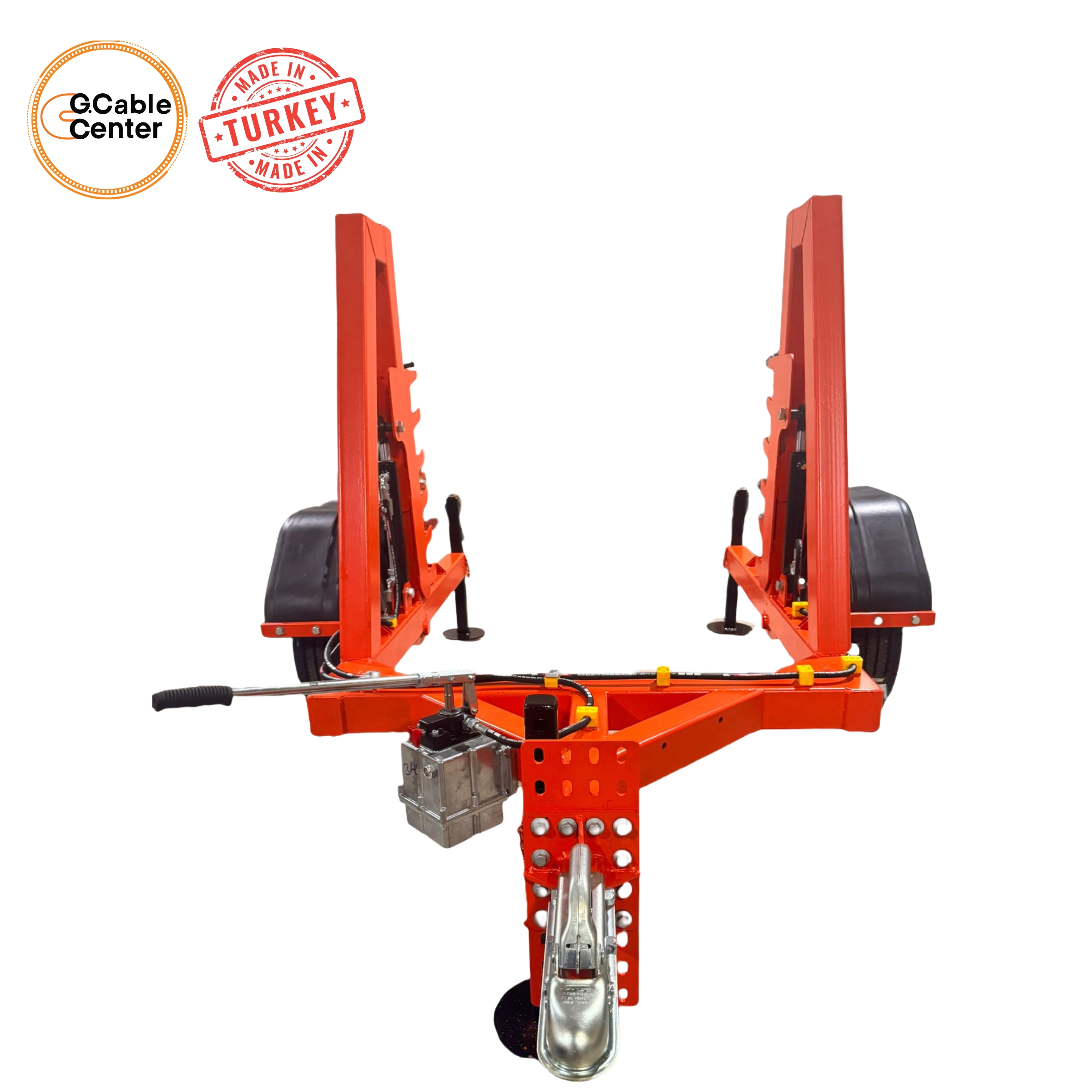Manual Hydraulic Cable Drum Trailer_1 Manual Hydraulic Cable Drum Trailer_1