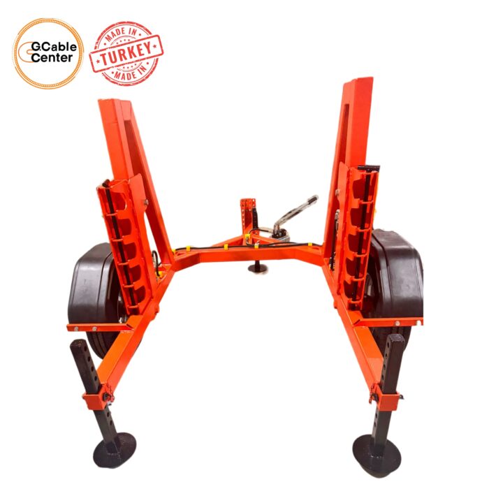 Manual Hydraulic Cable Drum Trailer_2