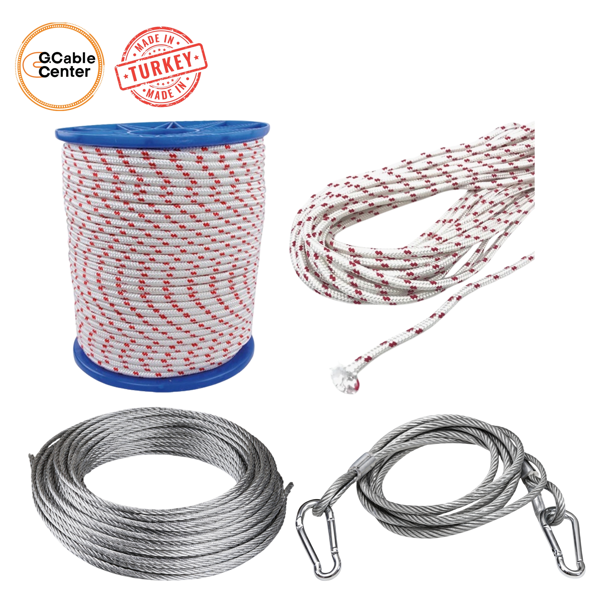 Long Metal Ropes Steel and Sheet Ropes | Global Cable Center
